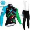 Set Langarmtrikot + Trägerhose Lange Winter Thermal Fleece Rosti 2023 N001 Set Langarmtrikot + Trägerhose Lange Winter Thermal Fleece Rosti 2023 N001